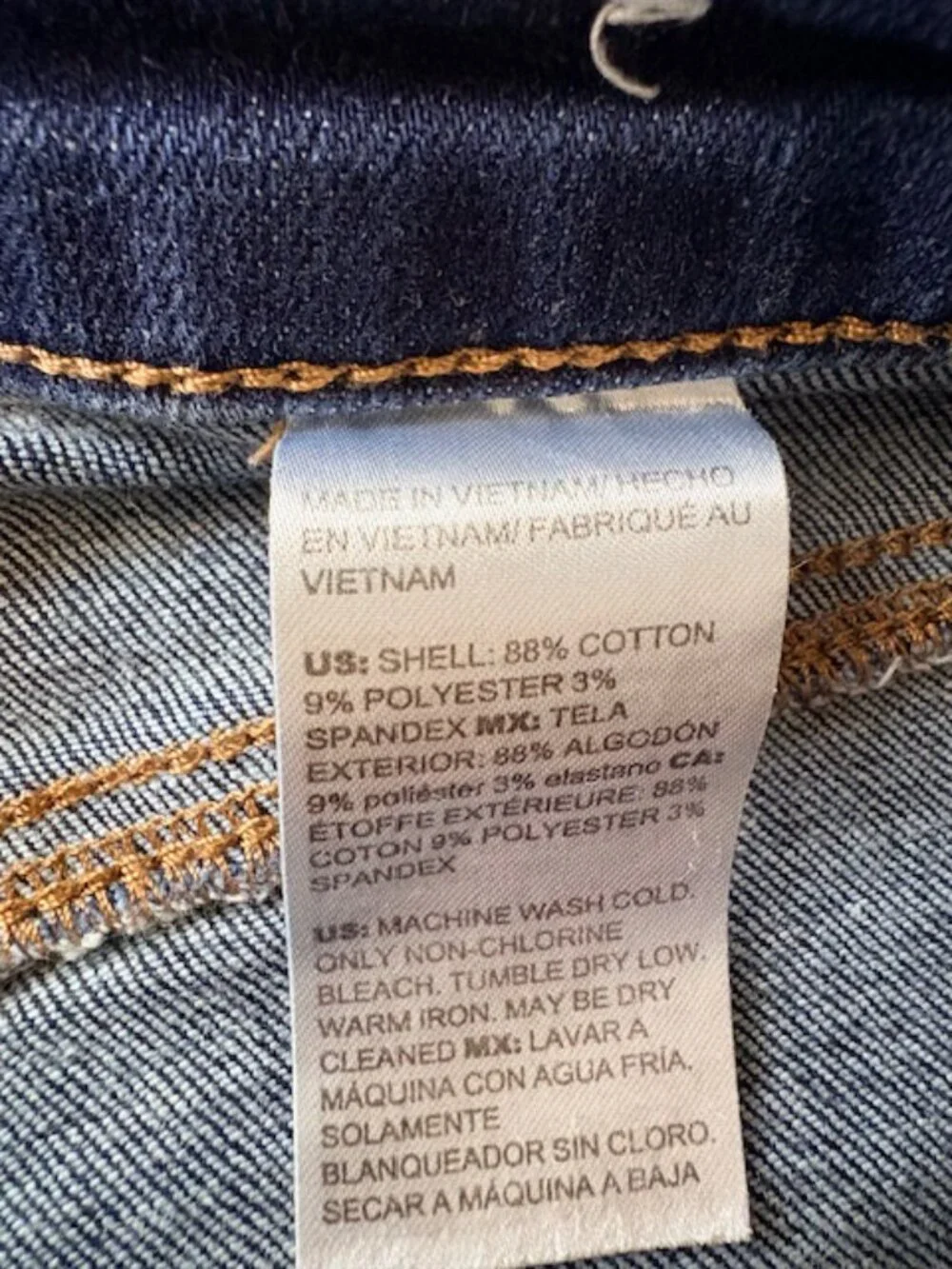 Chico’s Define Me Denim Slim Leg Dark Wash Mid Rise 14R Womens Jeans EUC - Picture 6 of 6